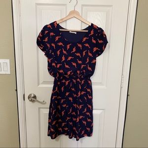 Dinosaur Print Dress